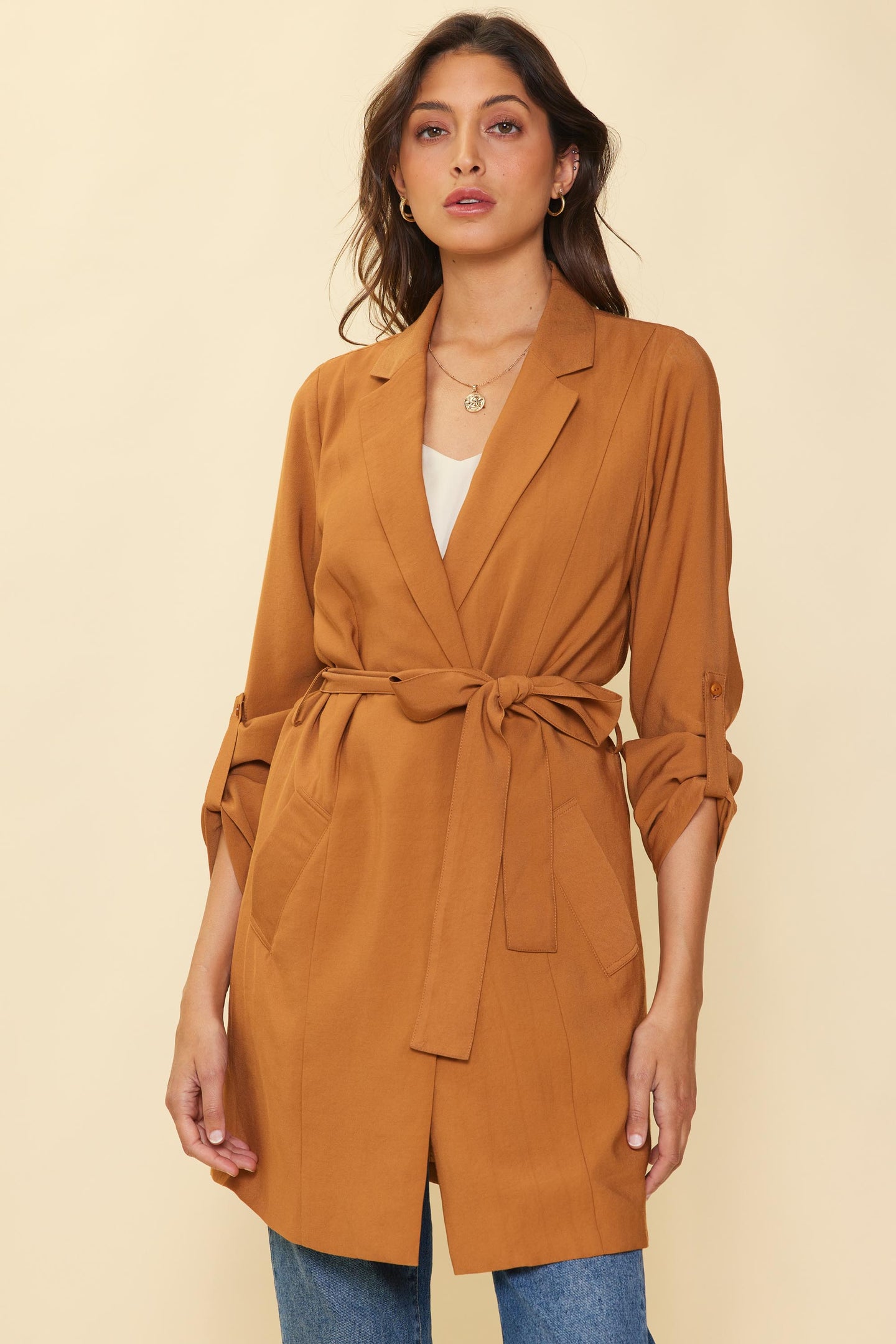 Belted Trench Coat