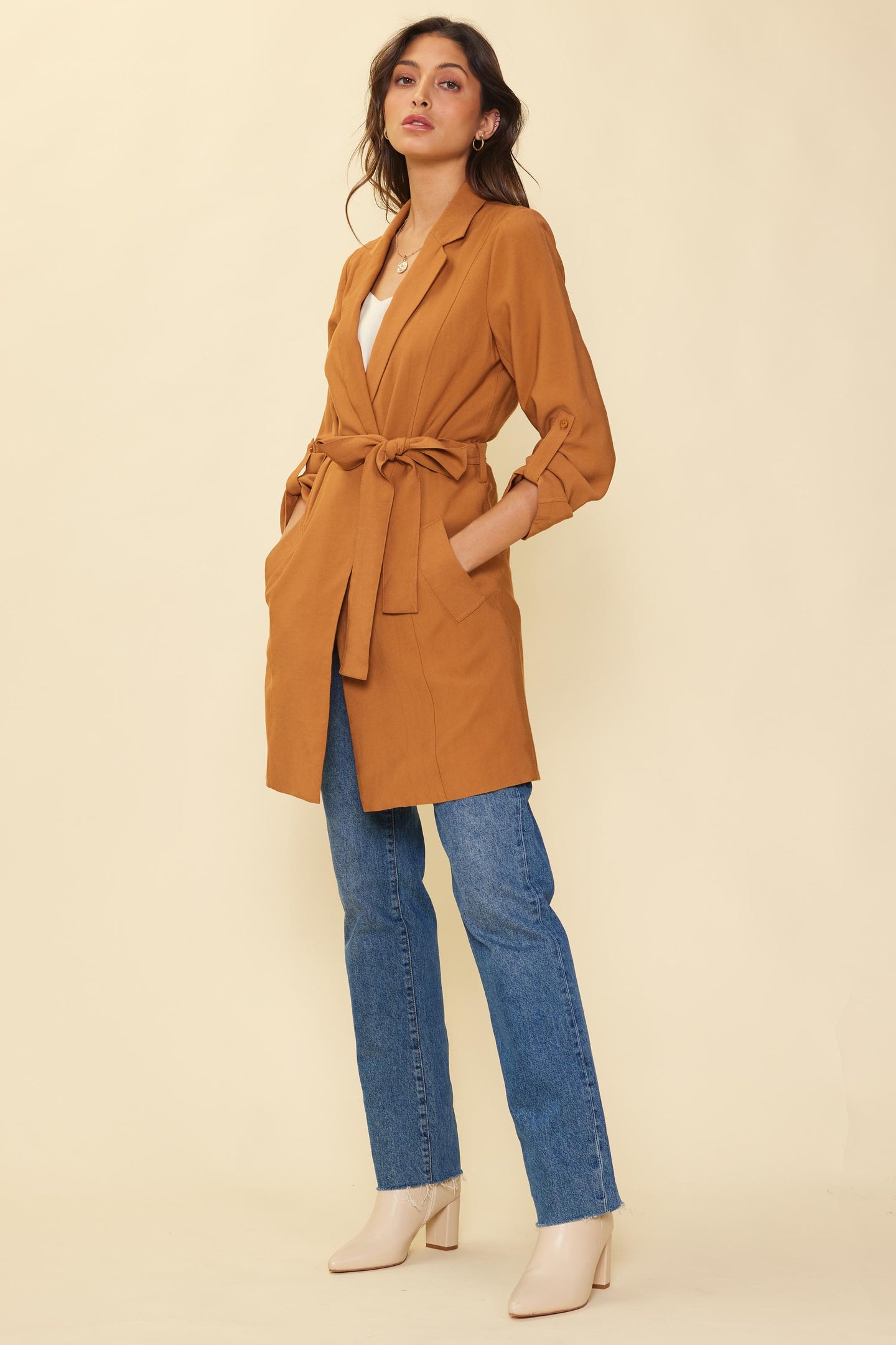 Belted Trench Coat