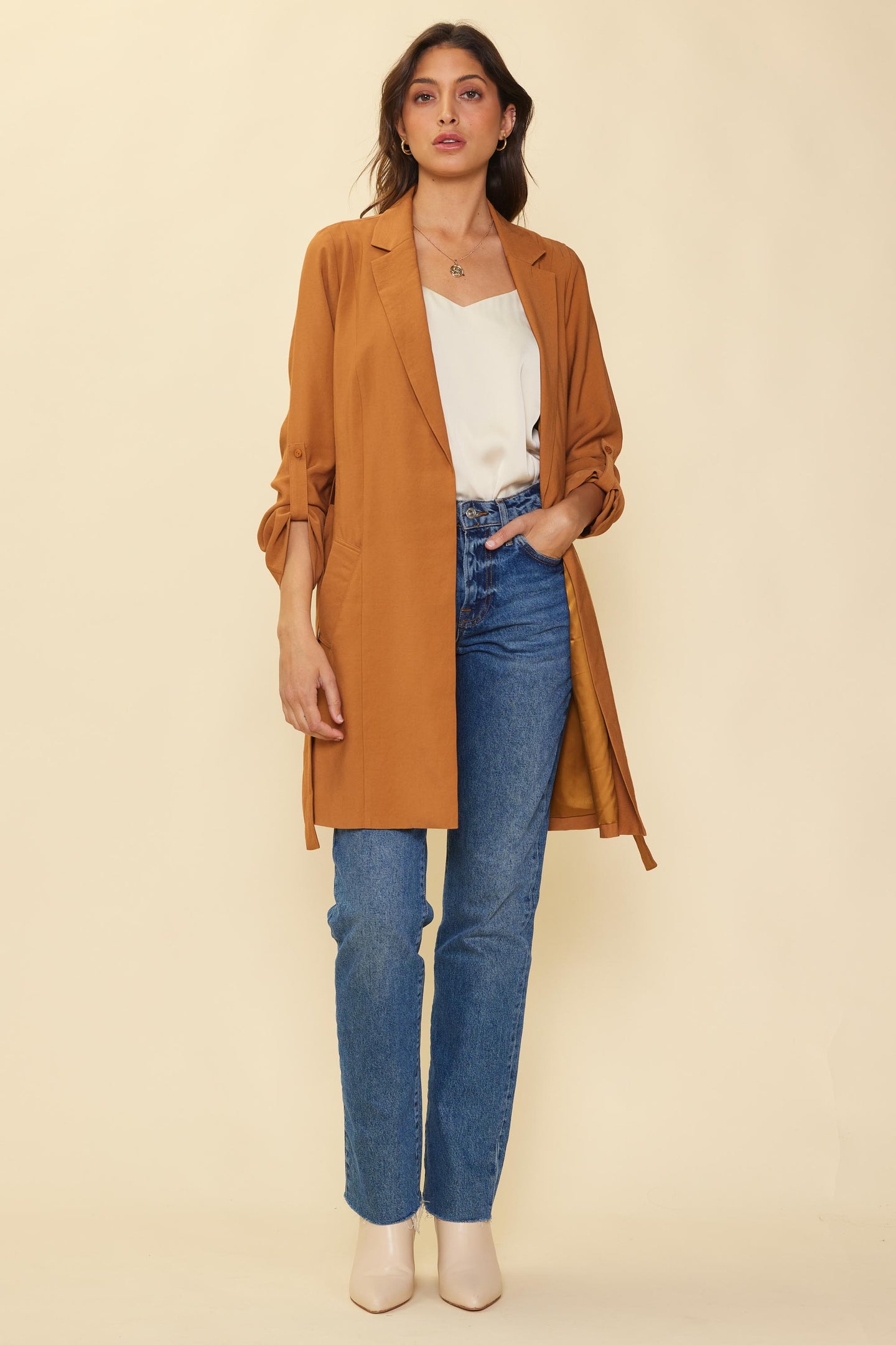 Belted Trench Coat