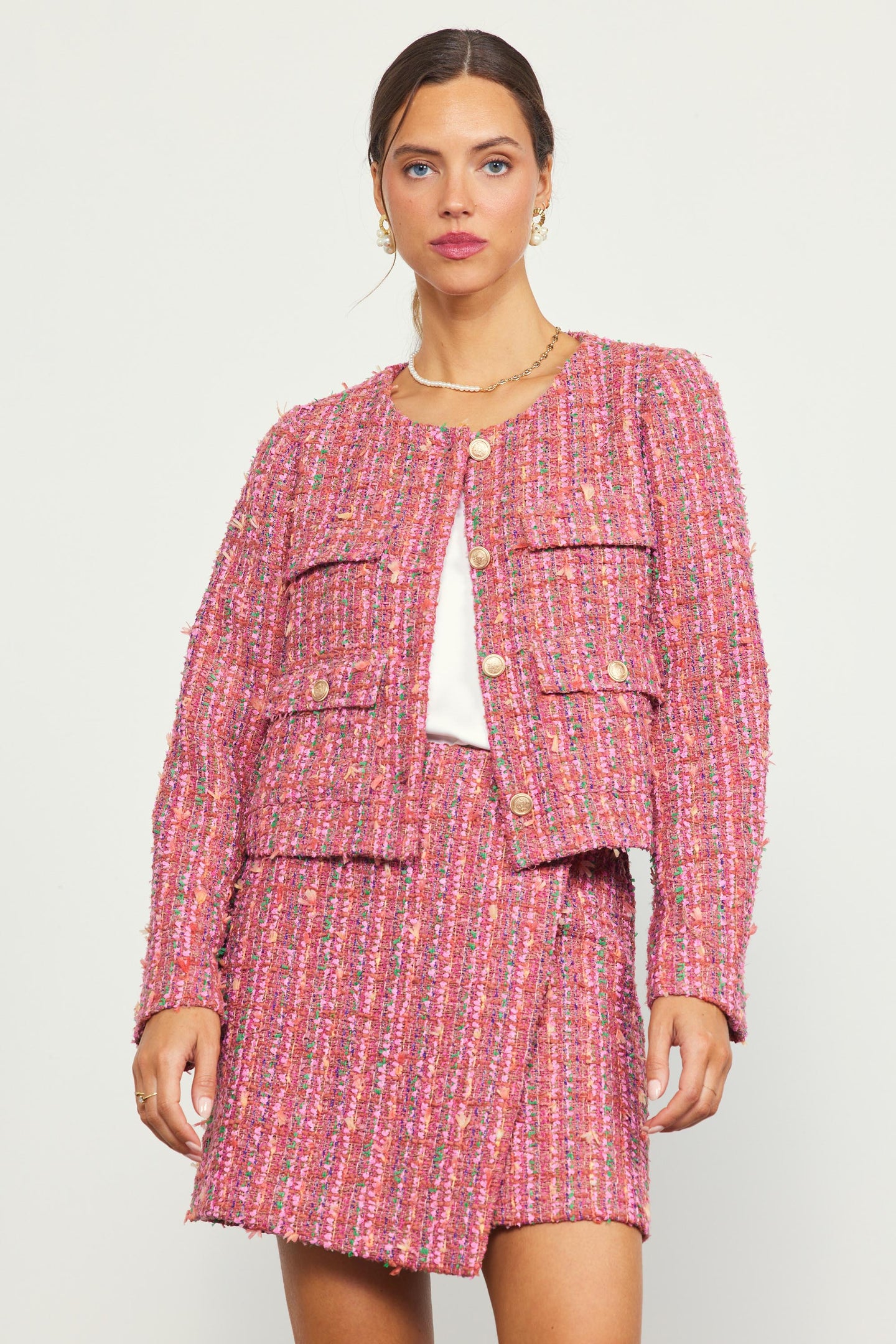 Tweed Structured Jacket