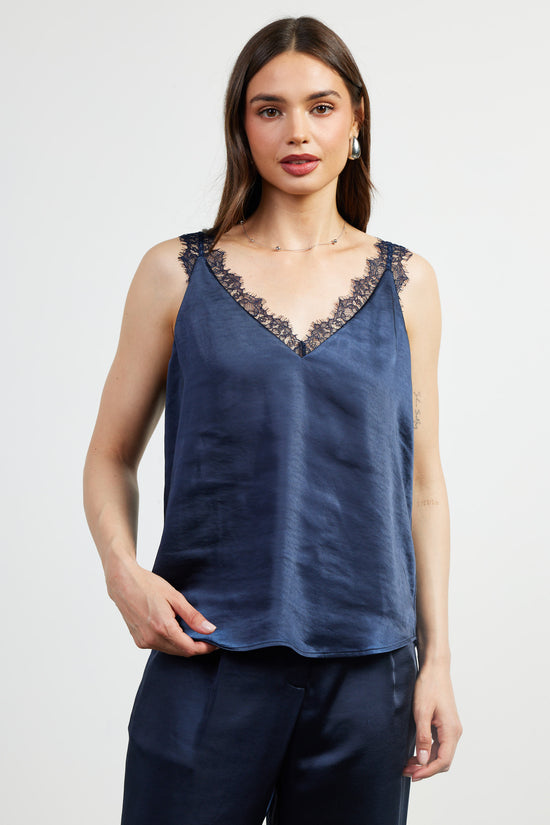 Lace Trim Cami Top