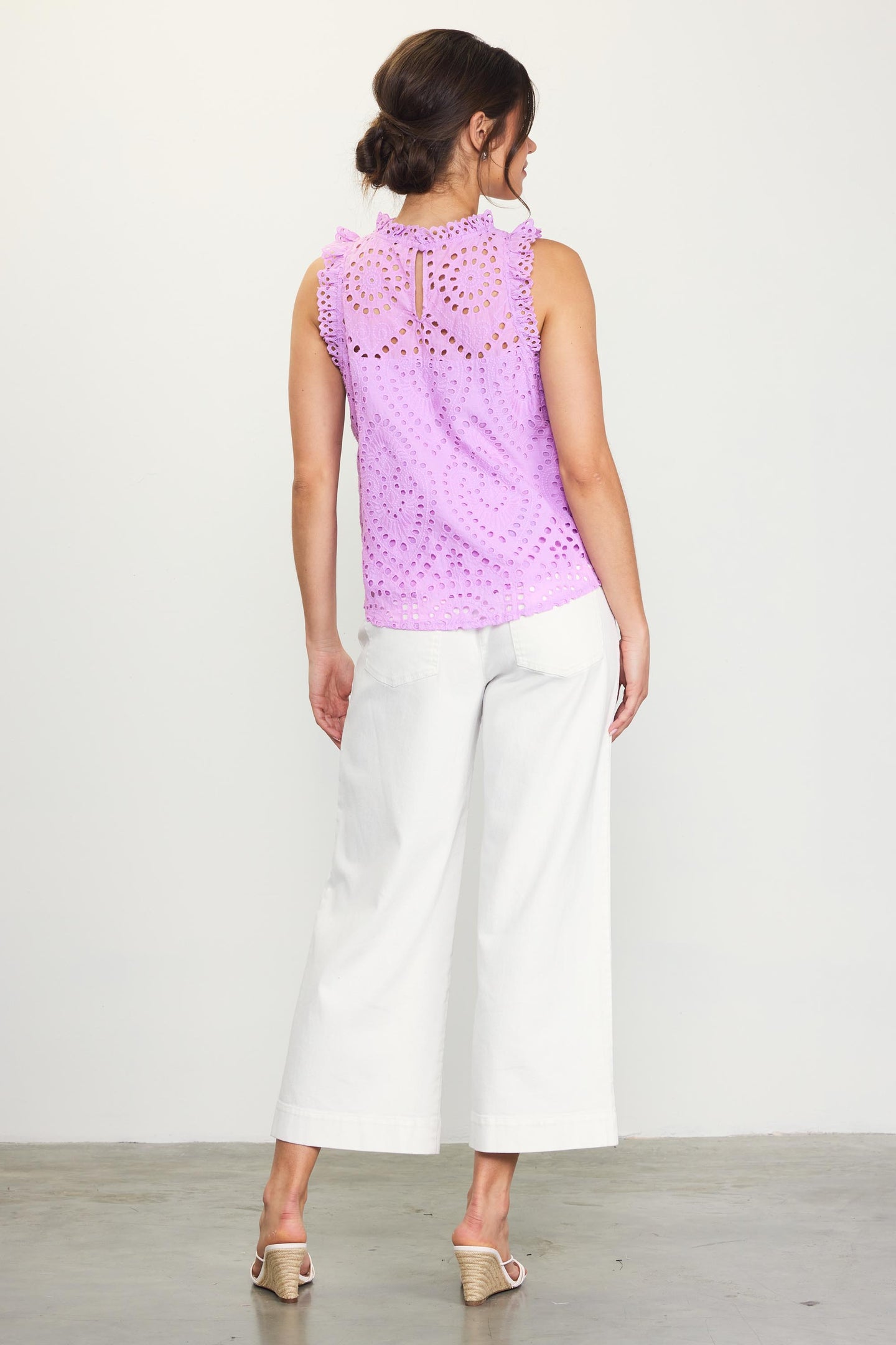 Eyelet Lace Top