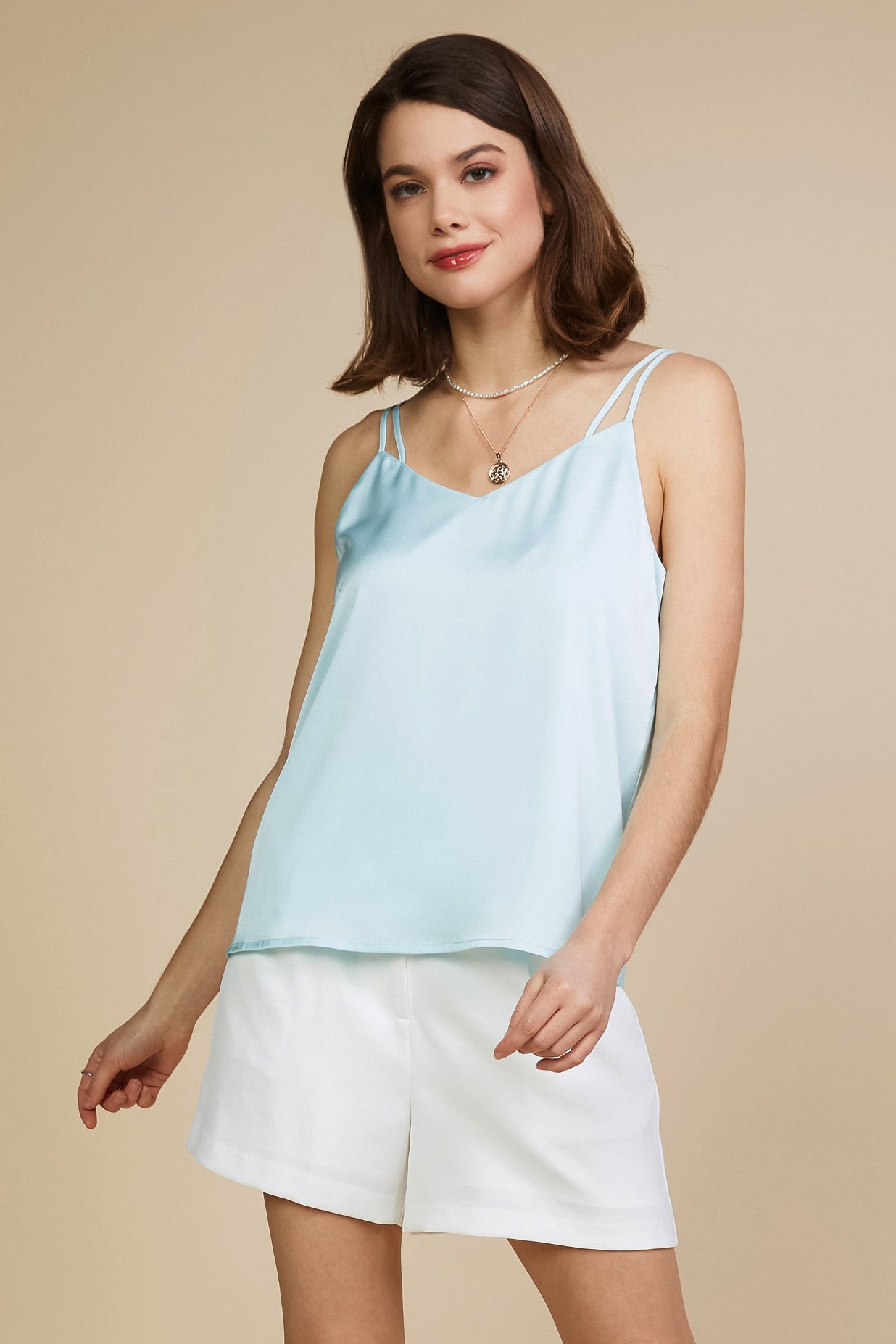 Recycled Double Strap Cami