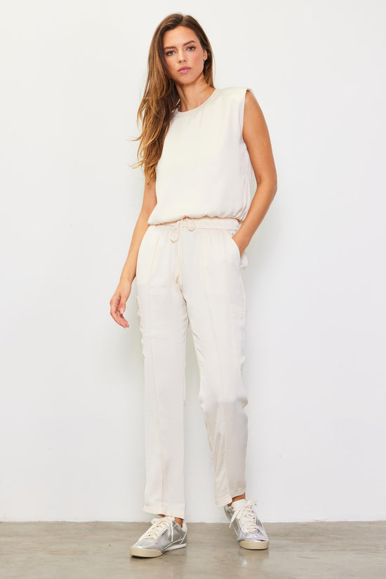 Relaxed Utility Pintucked Pants