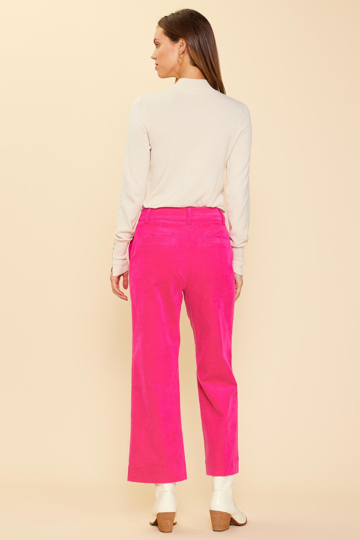 Corduroy Wide Pants