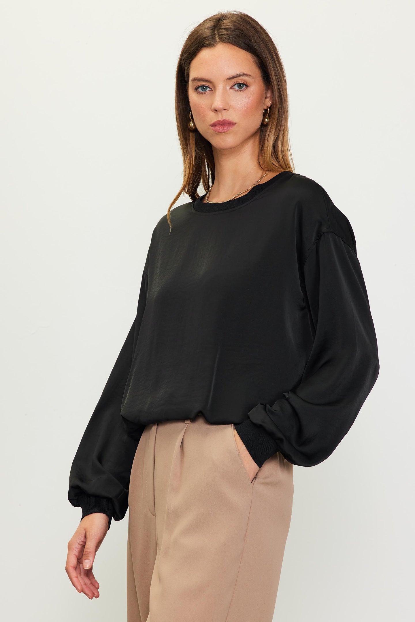 Longsleeve Bubble Top