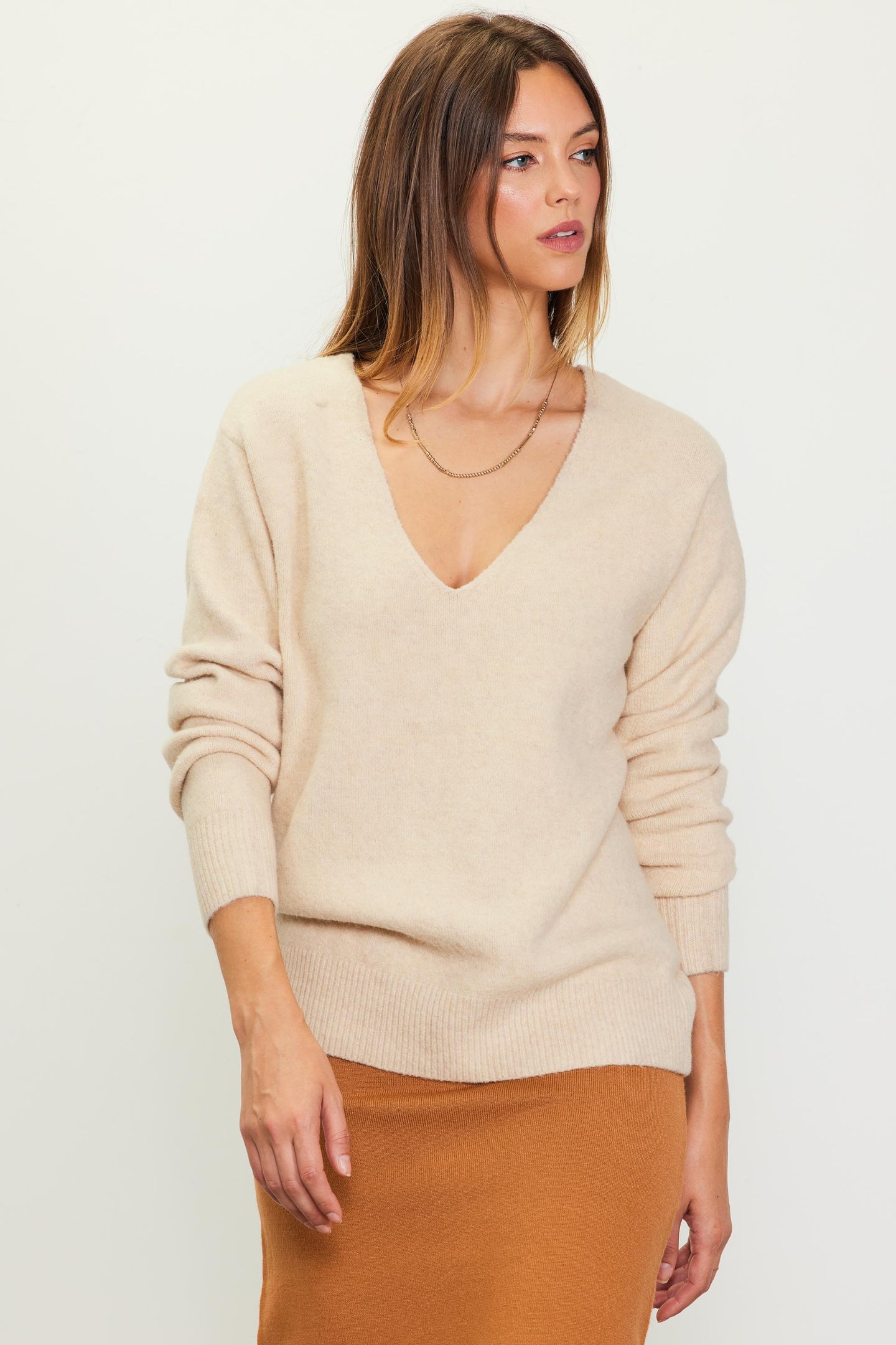 Longsleeve V Neck Sweater