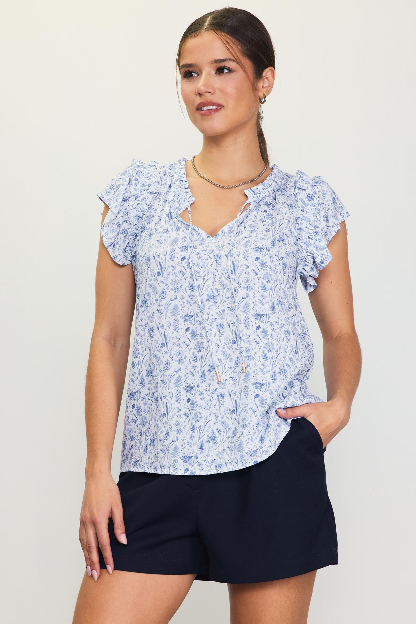 Darcy Floral Print Top