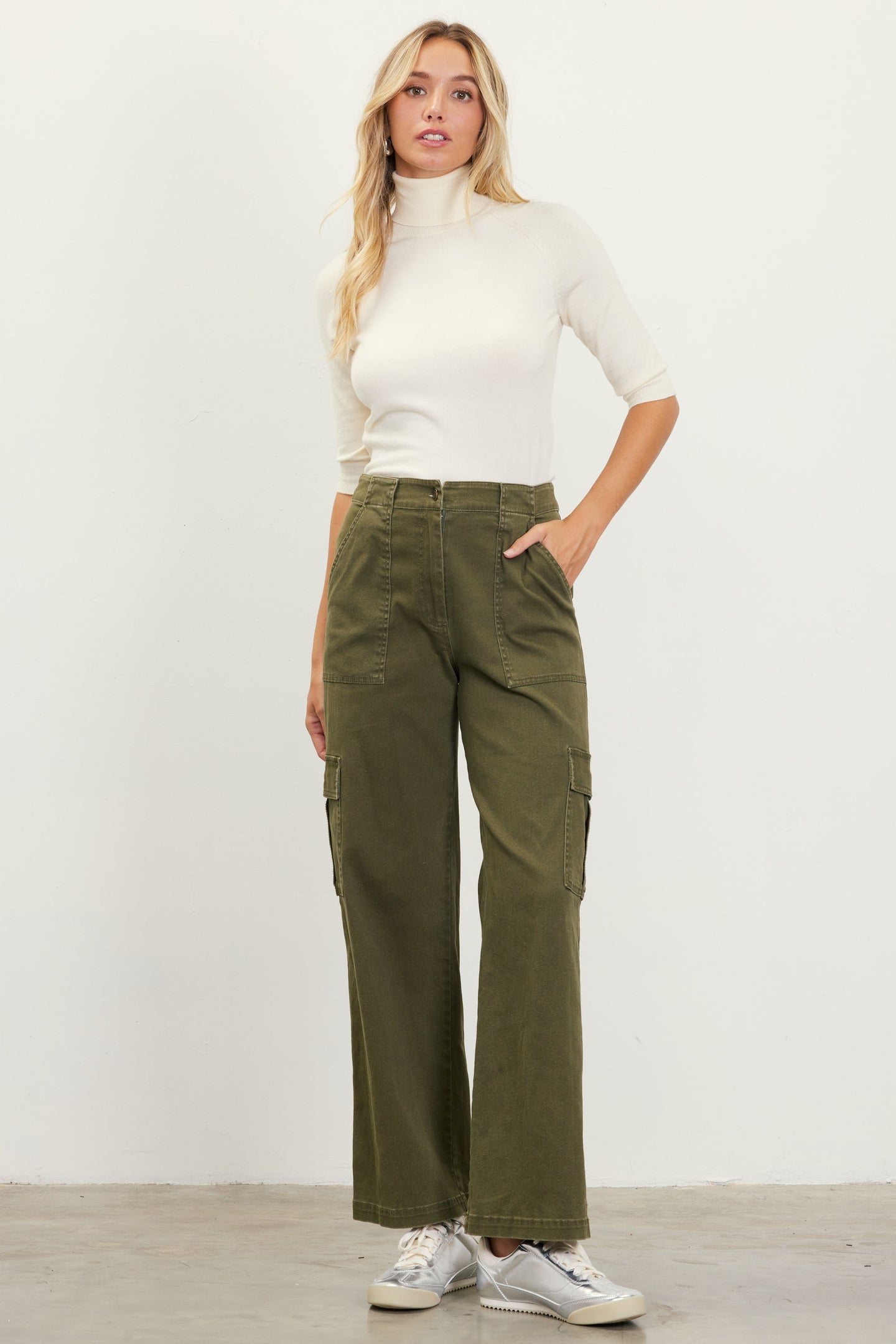 Utility Straight Leg Pants