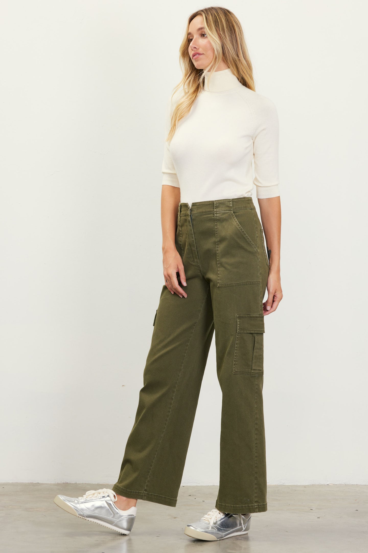 Utility Straight Leg Pants