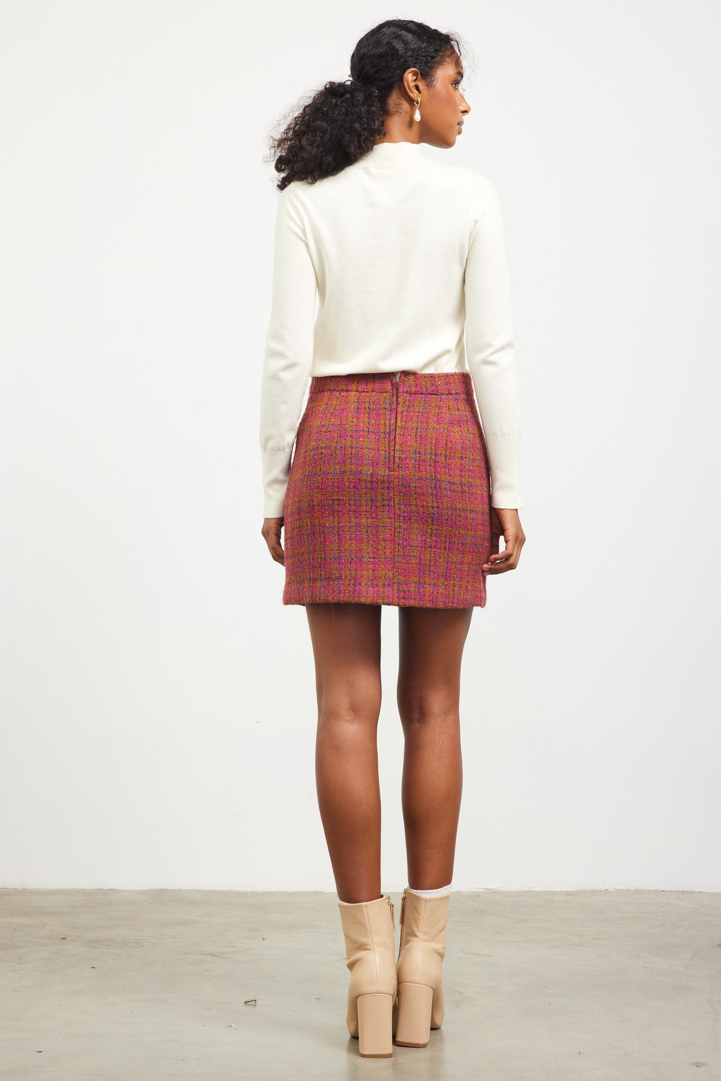 Sienna Tweed Mini Skirt