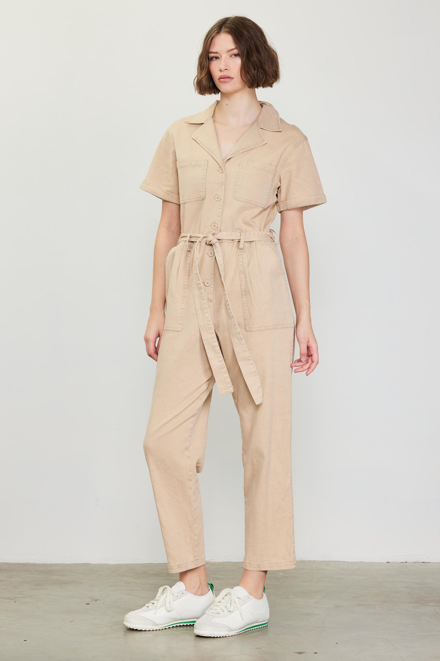 Kendall Washed Utility Jumpsuit