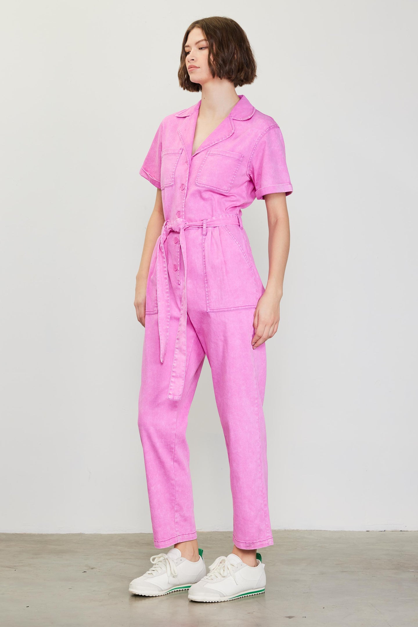 Kendall Washed Utility Jumpsuit