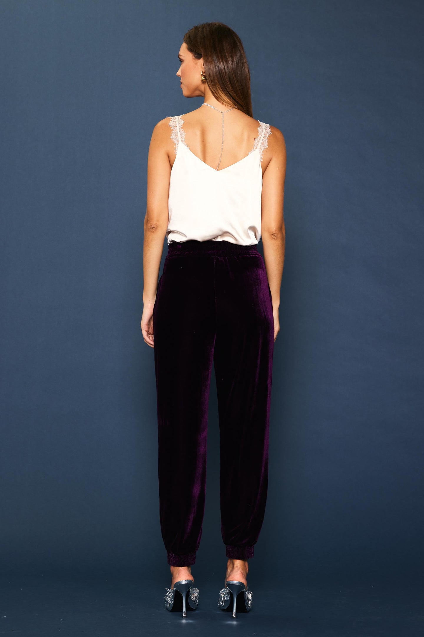 Velvet Jogger Pants