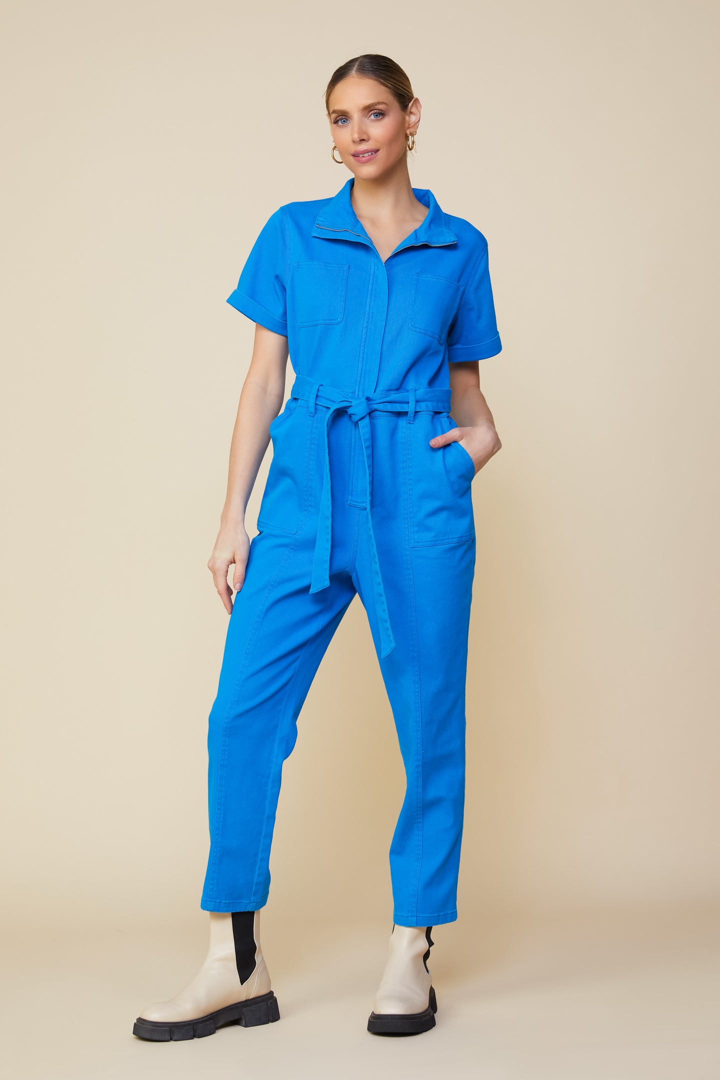 Millie Utility Zip Jumpsuit