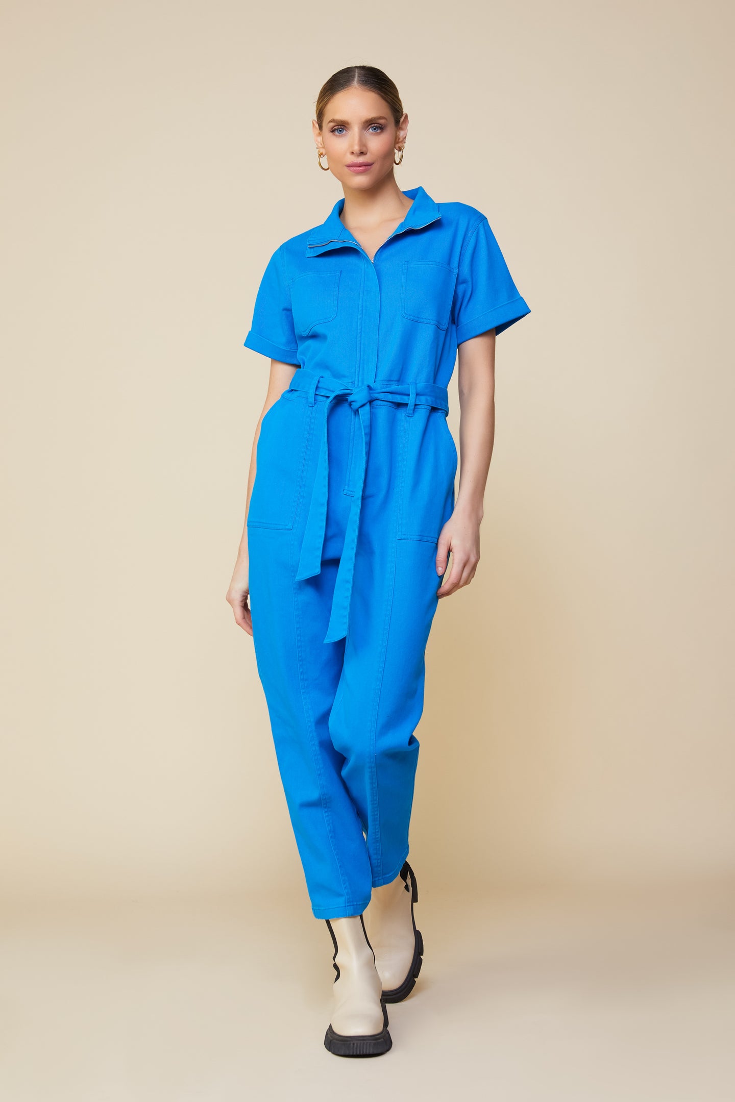 Millie Utility Zip Jumpsuit