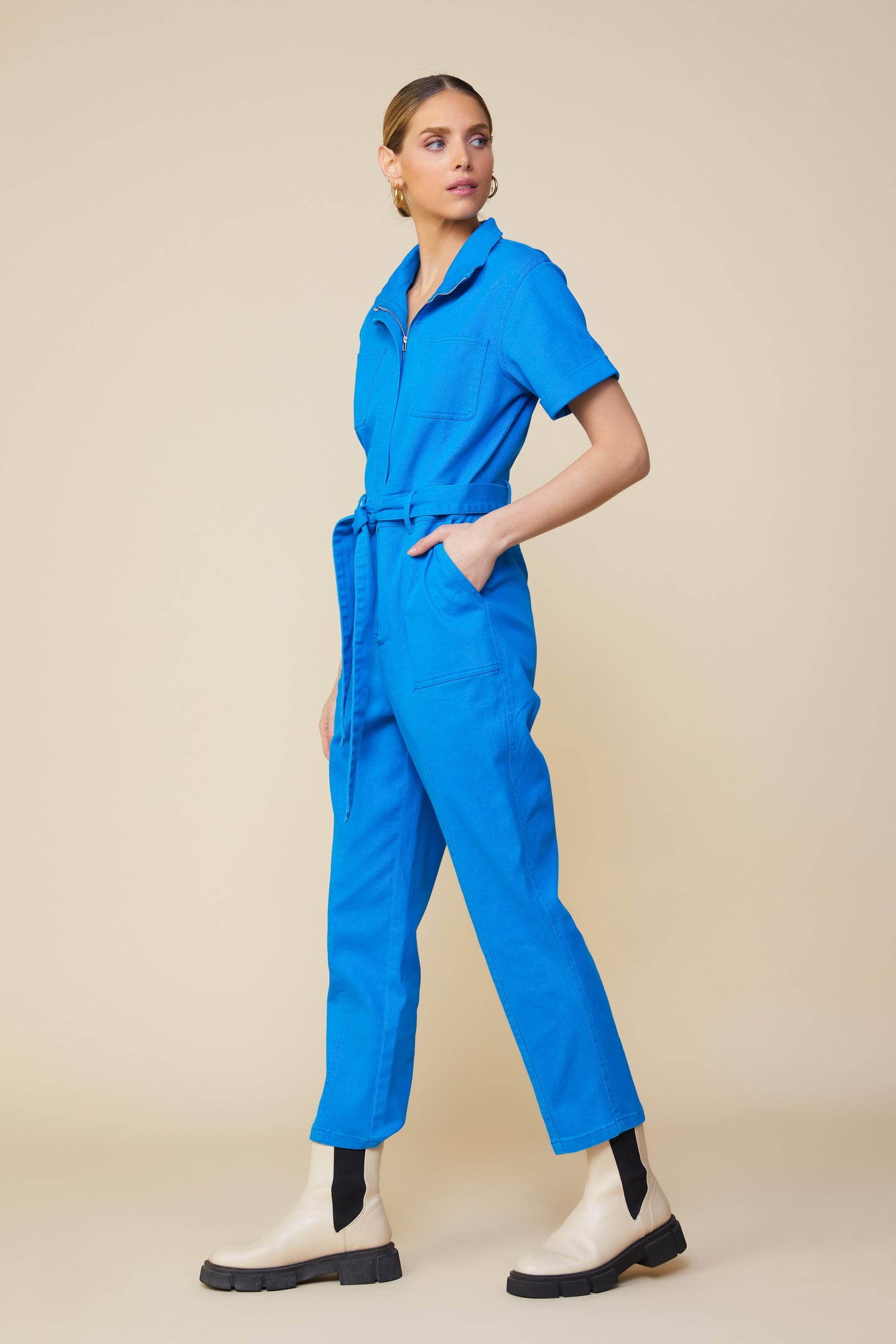 Millie Utility Zip Jumpsuit