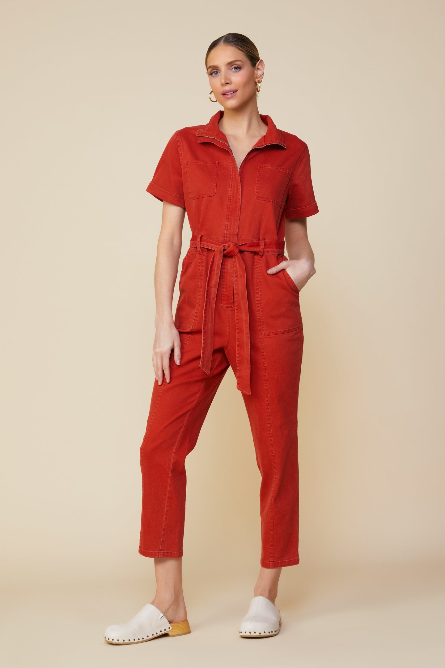 Millie Utility Zip Jumpsuit