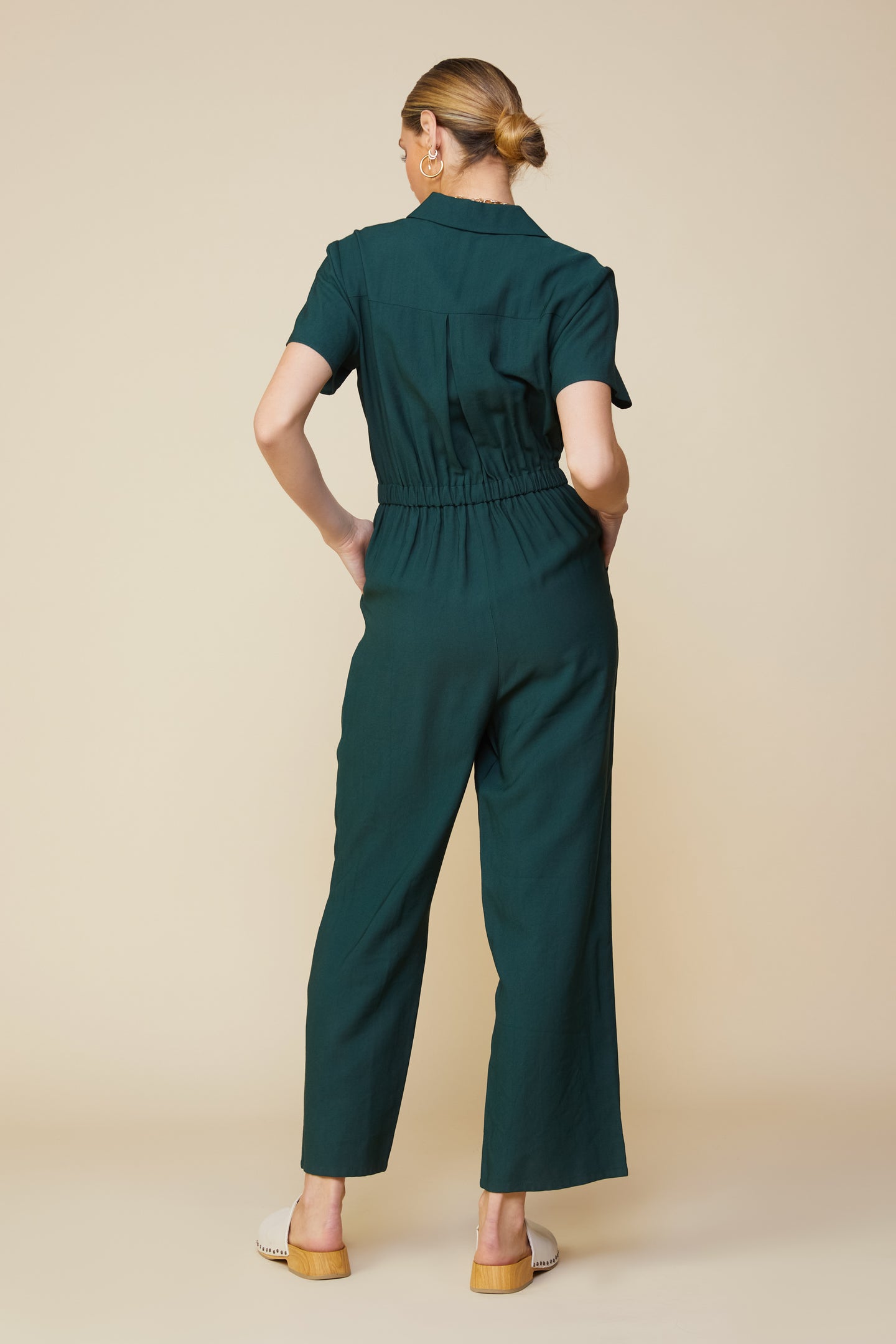 Utility Short Sleeve Jumpsuit