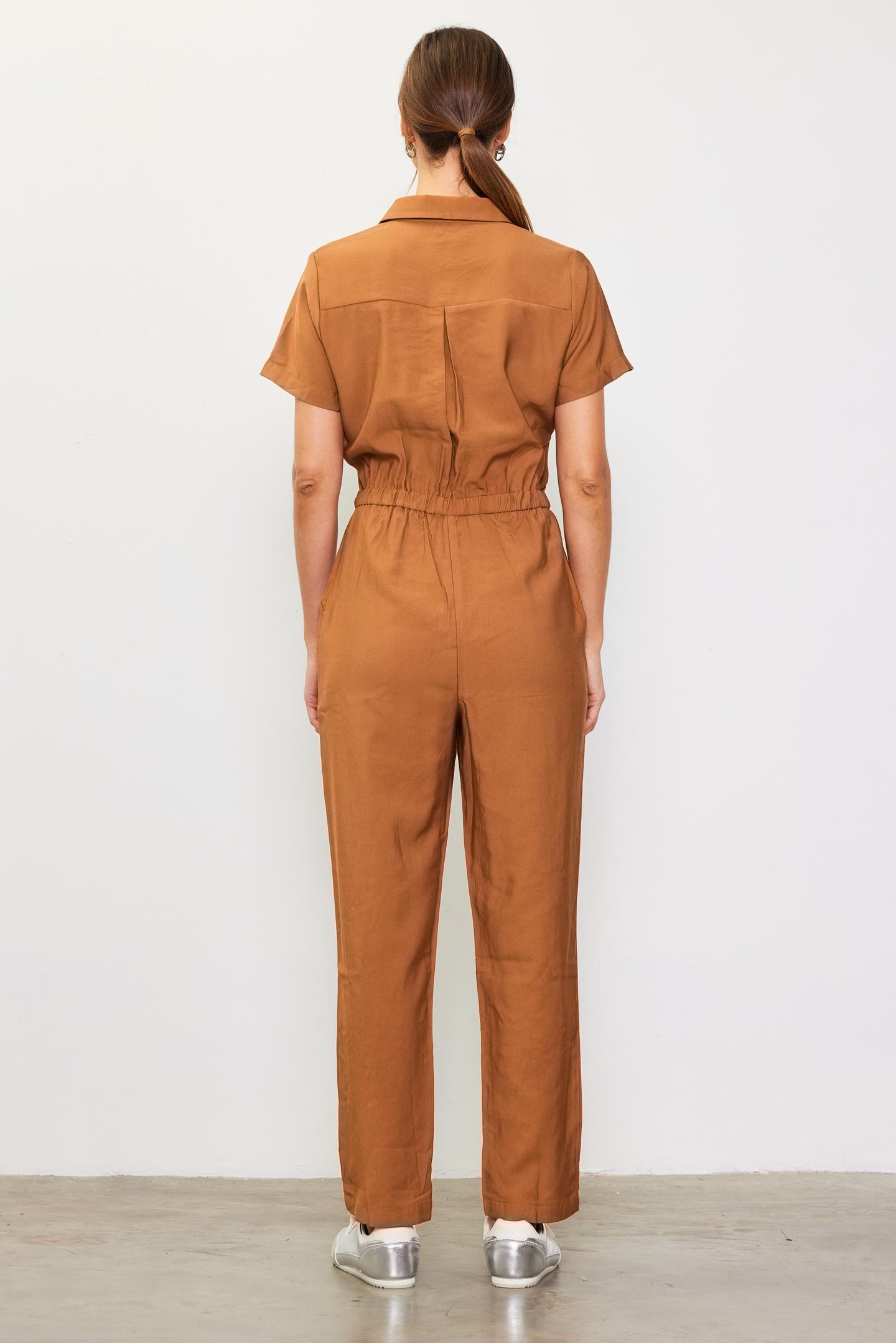 Utility Short Sleeve Jumpsuit