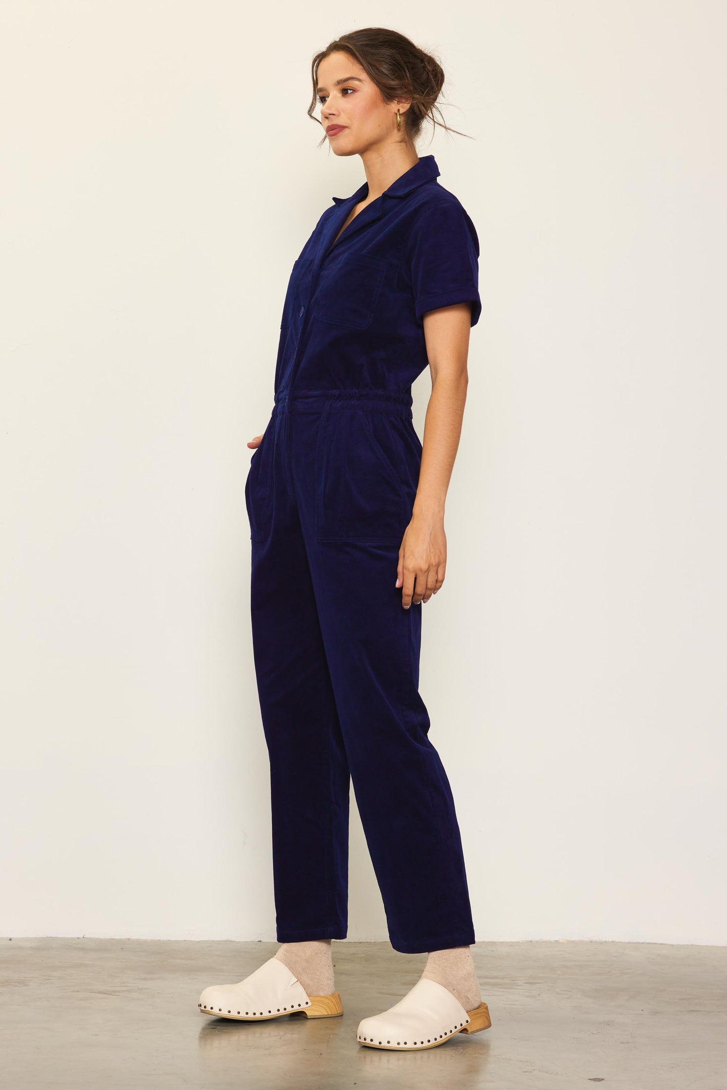 Corduroy Utility Jumpsuit