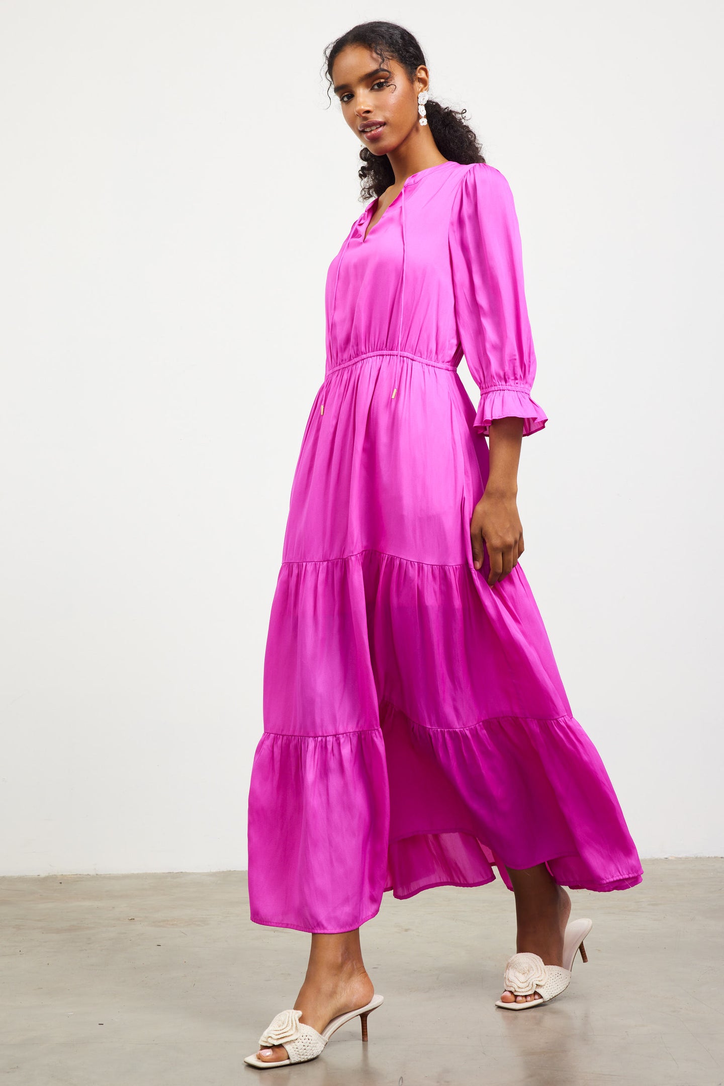 Emery Ruffle Tiered Maxi Dress