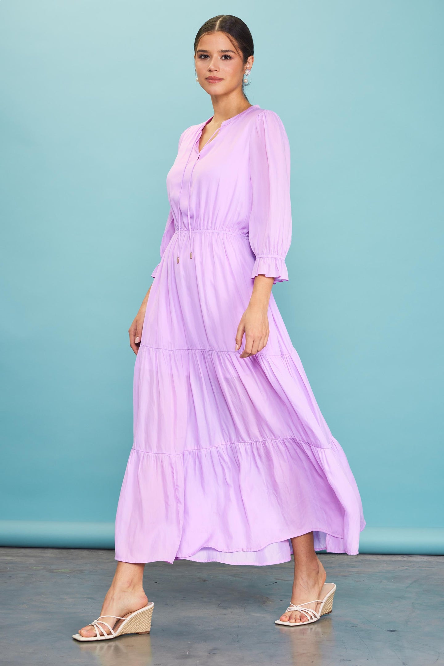 Emery Ruffle Tiered Maxi Dress