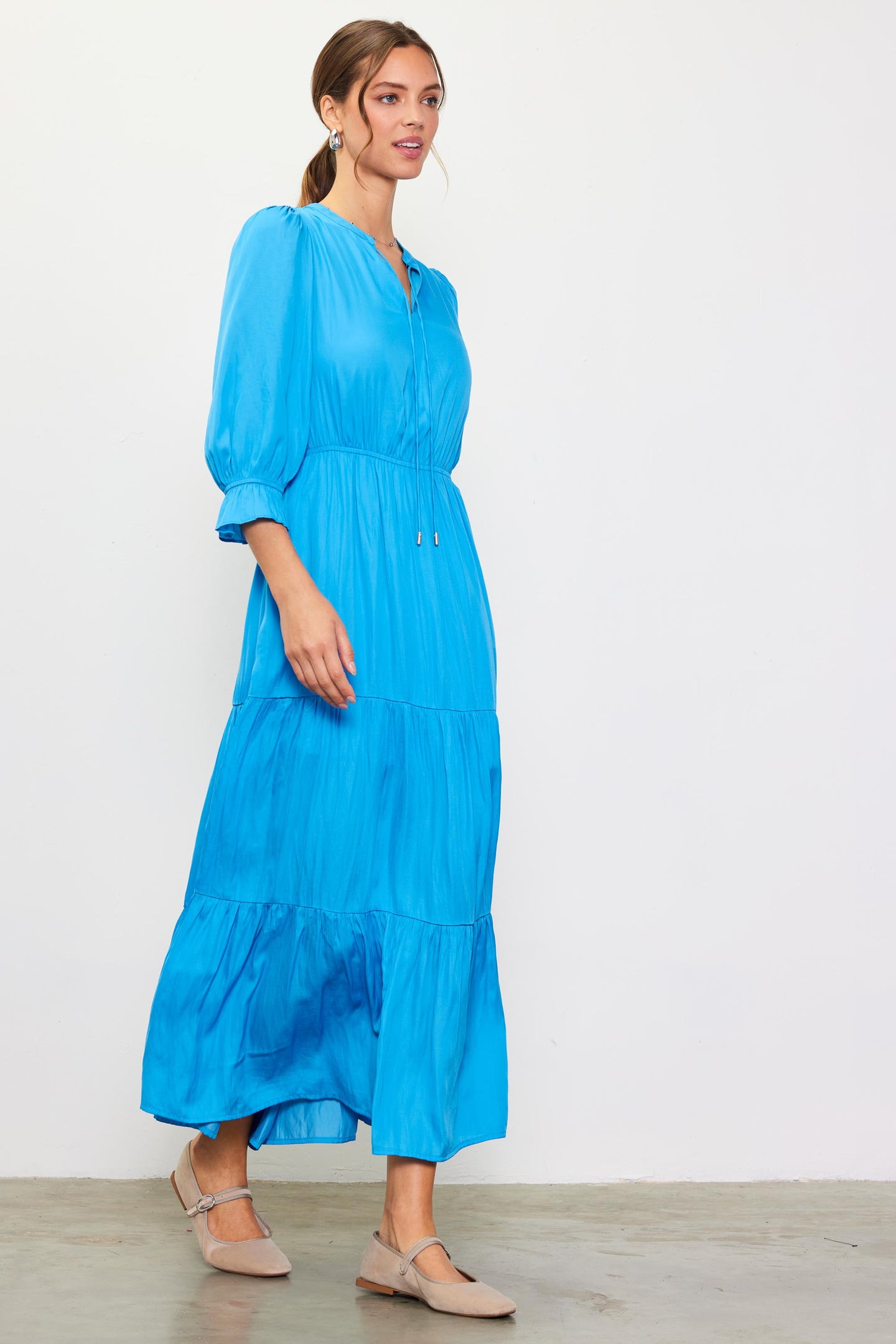 Emery Ruffle Tiered Maxi Dress