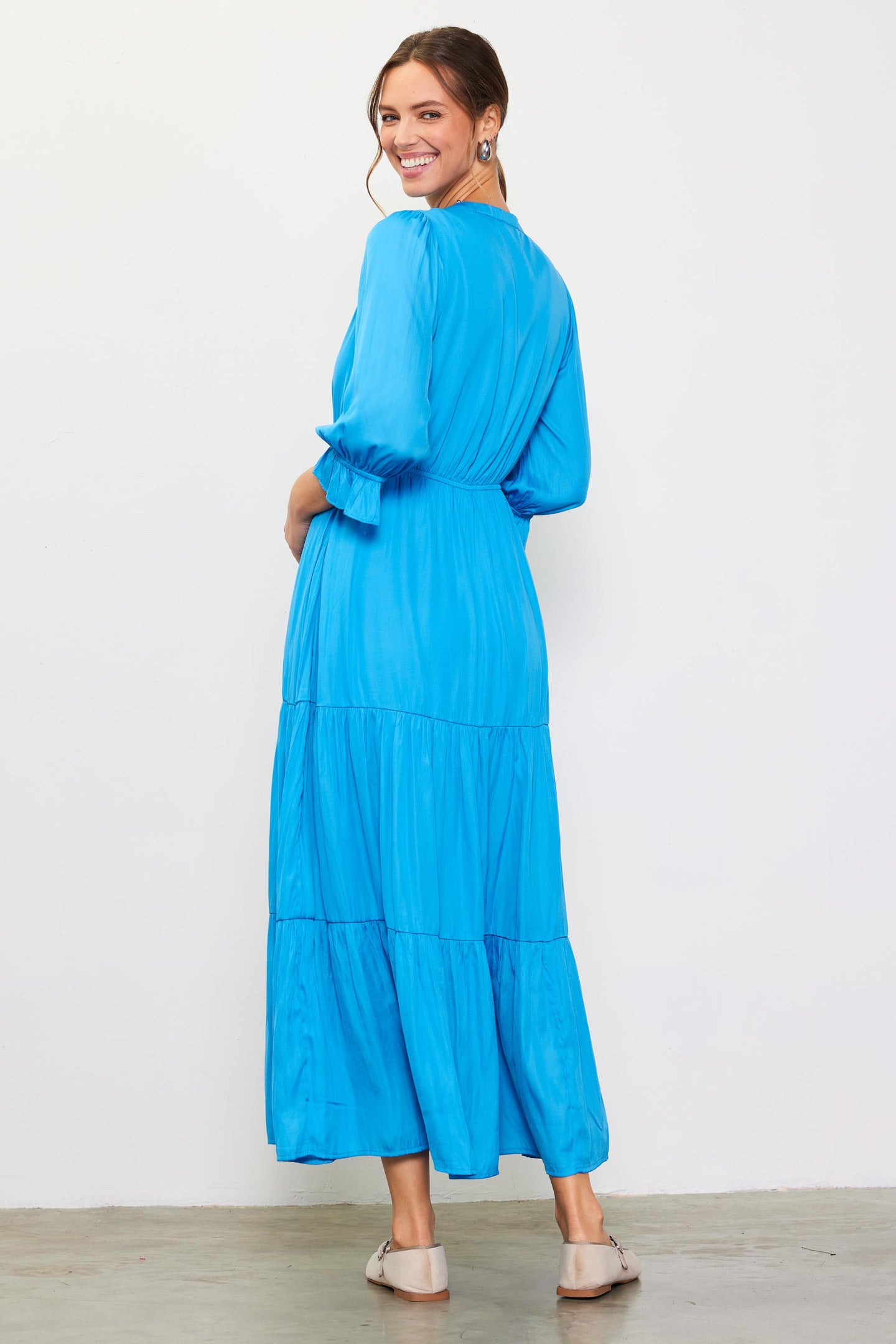 Emery Ruffle Tiered Maxi Dress