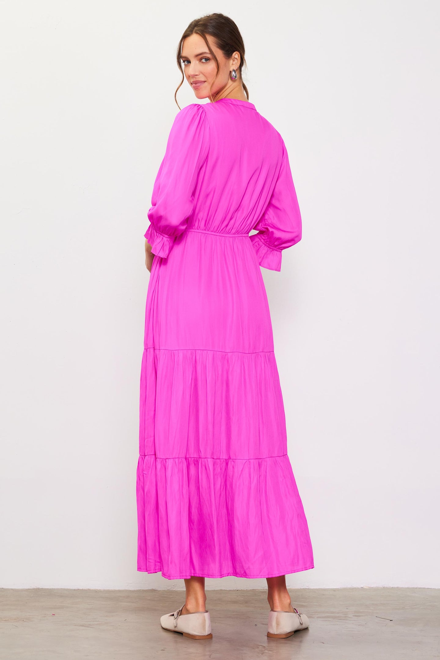 Emery Ruffle Tiered Maxi Dress