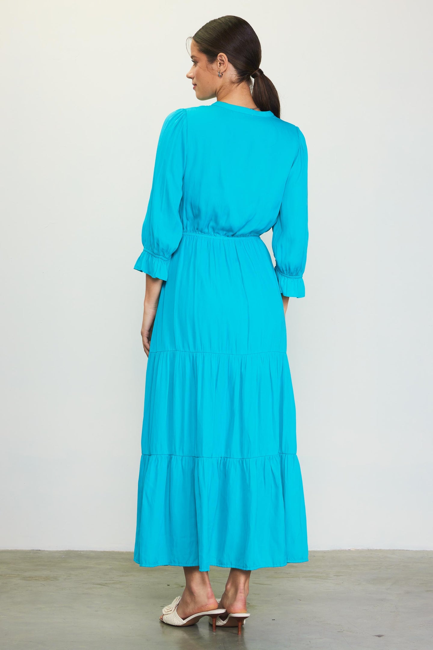 Emery Ruffle Tiered Maxi Dress