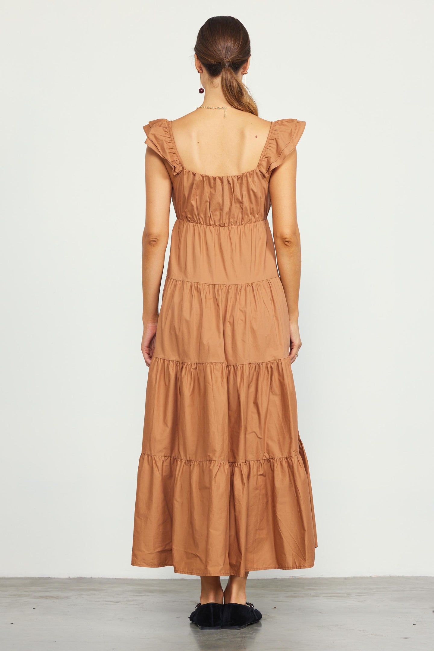 Diana Poplin Maxi Dress