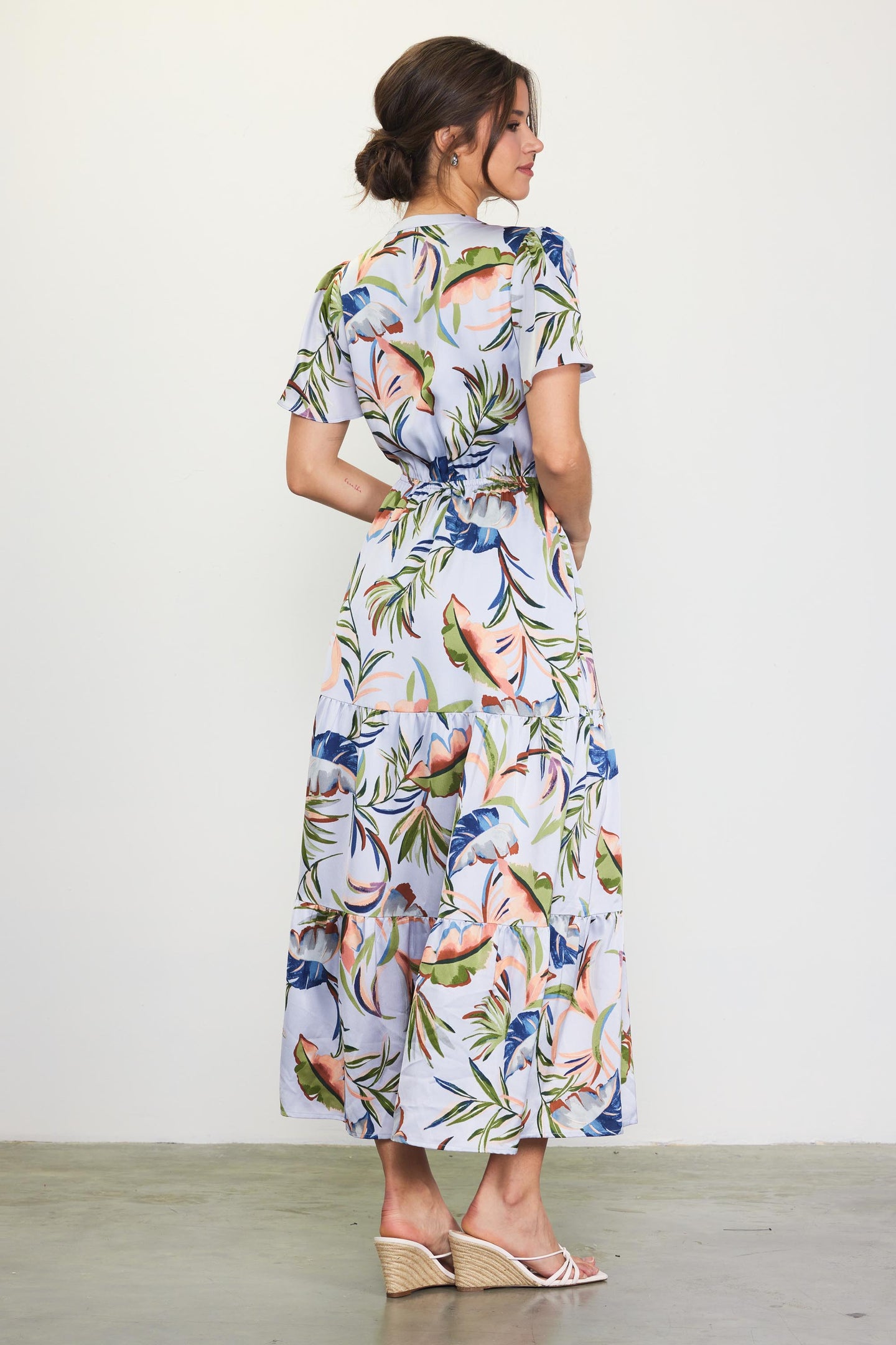 Bianca Floral Spring Maxi Dress