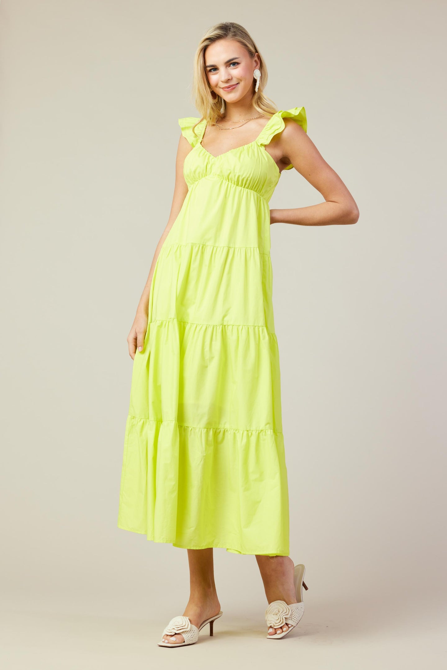 Diana Poplin Maxi Dress