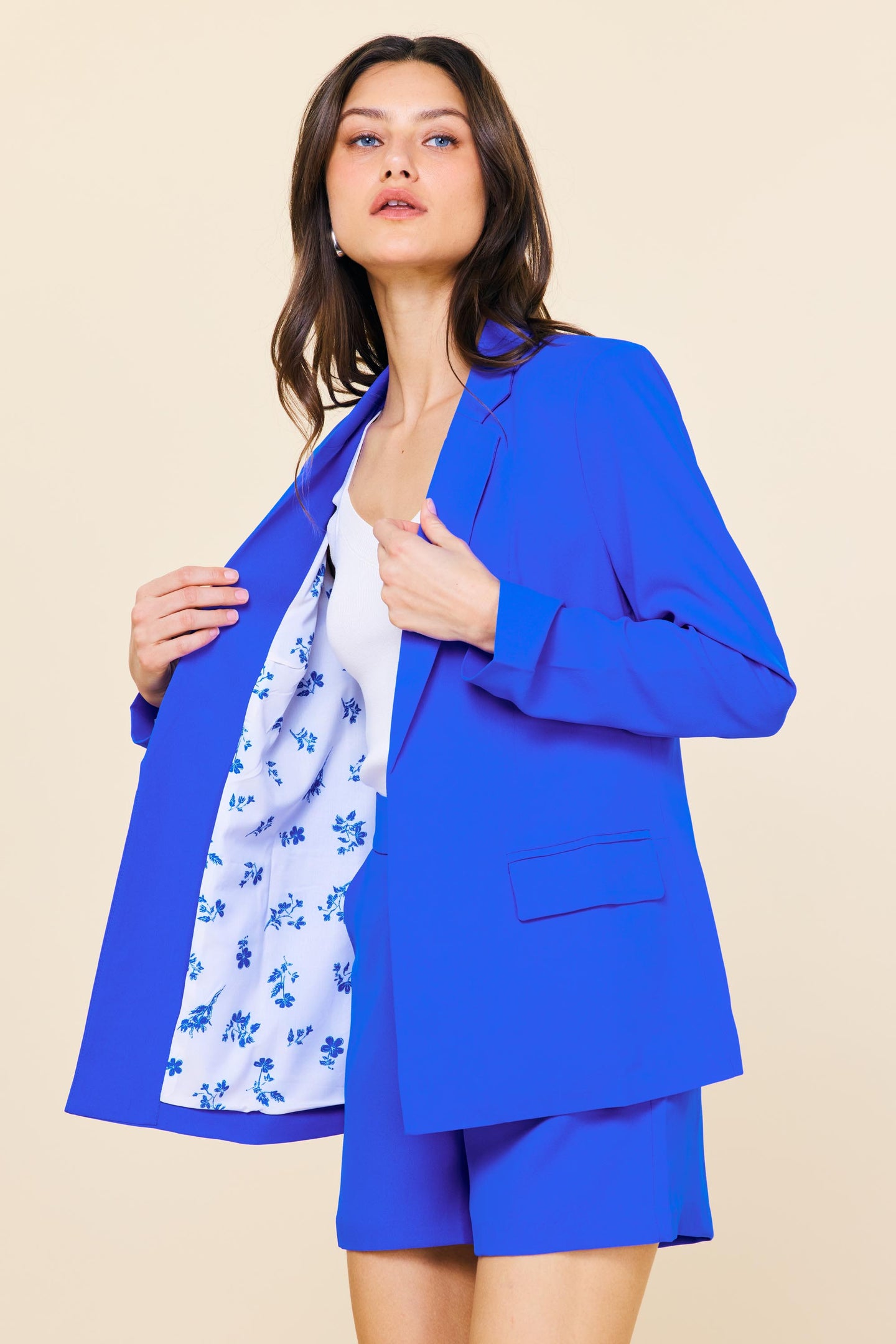 Neon Welt Pocket Blazer